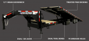 Texas Pride Custom Deck Over Tilt Trailers 4