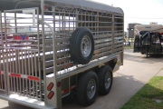 Neckover Custom Bumper Pull Livestock Trailers 6