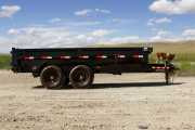 Norstar DWB14 – 14,000lb Dump Trailer with 8” I-Beam Frame 10