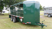 Neckover Custom Bumper Pull Livestock Trailers 2