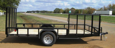 Tiger Utility 77" x 14' Pipe Top w/ Side Gate