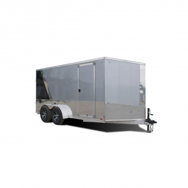 Look Vision 7' Wide Aluminum Motorcycle Trailer