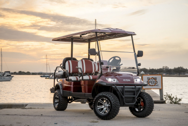 Icon i60 Lifted Electric Golfcart 1