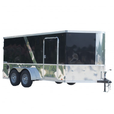 Look Vision 7' Wide Motorcycle Trailer